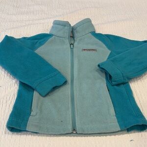 Columbia Kids  Two-Tone Blue Fleece Jacket